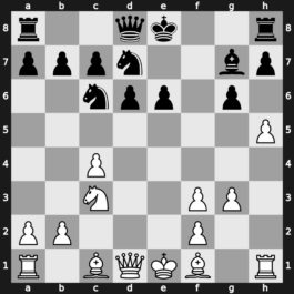 Amber-blindfold 11th 2002 – Round 3 – Van Wely, Loek – 1/2-1/2 – Piket, Jeroen – G9