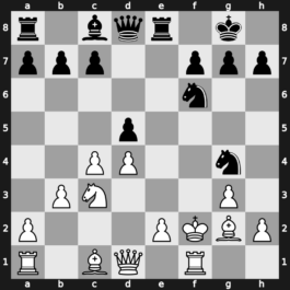 Corus 2002 – Round 6 – Timman, Jan H – 0-1 – Bareev, Evgeny – G36