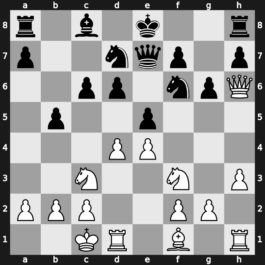 Olympiad 2002 – Round 10 – Dominguez Perez, Leinier – 1-0 – Cekro, Ekrem – G349