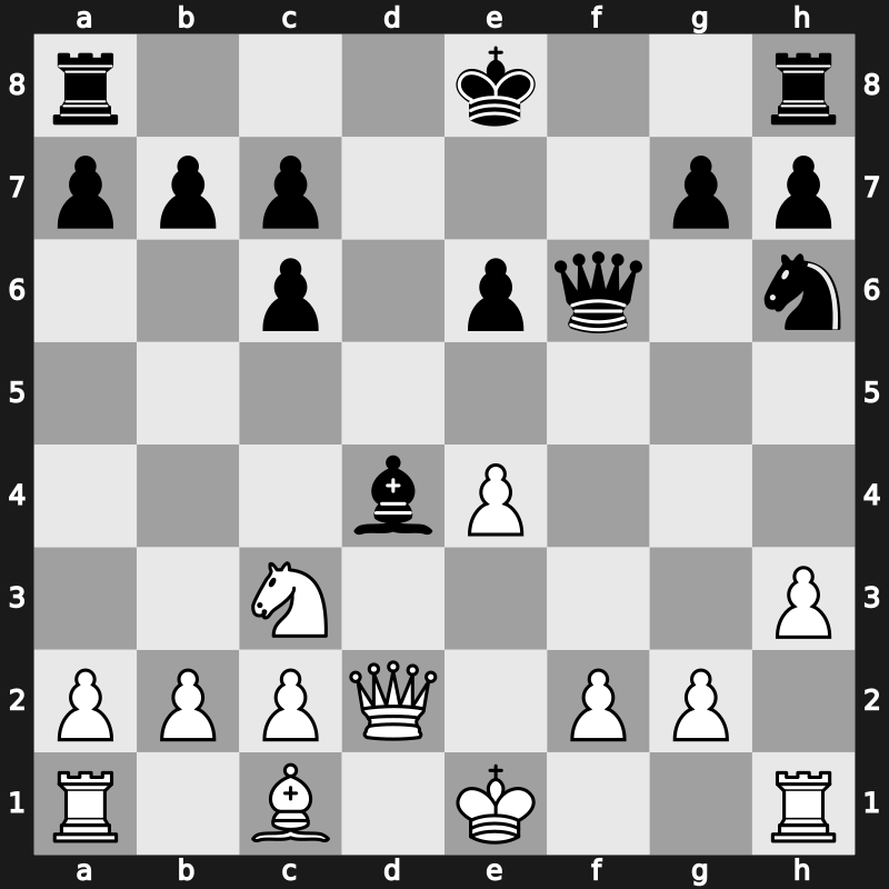 Olympiad 2002 – Round 11 – Macieja, Bartlomiej – 1/2-1/2 – Nielsen, Peter Heine – G383