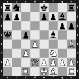 Amber Blindfold 2001 – Round 2 – Kramnik, Vladimir – 1-0 – Van Wely, Loek – G8