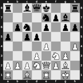 Amber Blindfold 2001 – Round 6 – Leko, Peter – 1/2-1/2 – Van Wely, Loek – G7