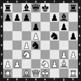 Amber Blindfold 2001 – Round 8 – Leko, Peter – 1-0 – Almasi, Zoltan – G10