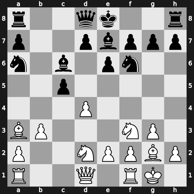 Amber Rapidplay 2001 – Round 8 – Kramnik, Vladimir – 1-0 – Ivanchuk, Vasyl – G10