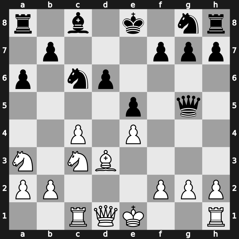Corus 2001 – Round 1 – Leko, Peter – 1/2-1/2 – Fedorov, Alexei – G7