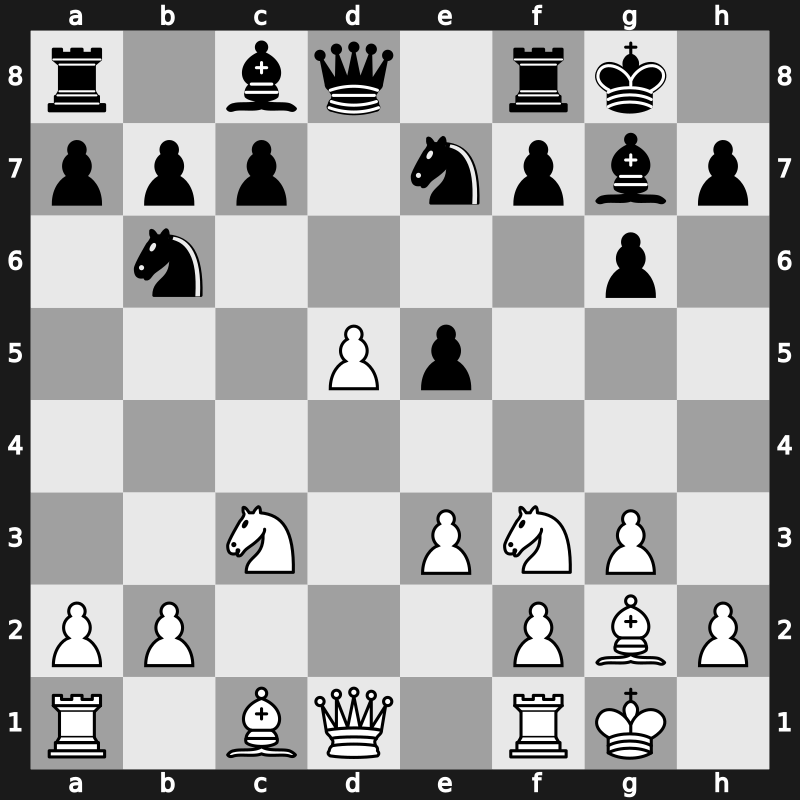 Corus 2001 – Round 5 – Van Wely, Loek – 1-0 – Leko, Peter – G30