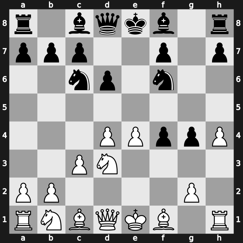 Corus 2001 – Round 6 – Fedorov, Alexei – 0-1 – Ivanchuk, Vasyl – G38