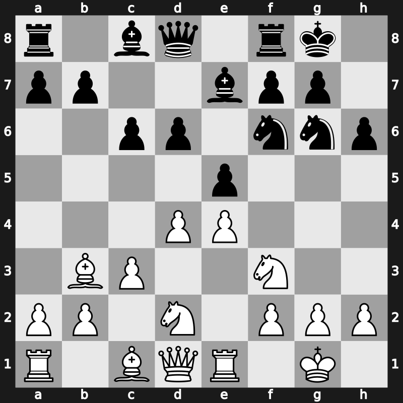 Corus 2001 – Round 8 – Fedorov, Alex – 1/2-1/2 – Kramnik, Vladimir – G52