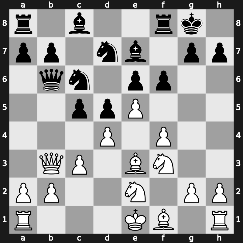 FIDE WCh KO 2001 – Round 1.1 – Zhang, Zhong – 0-1 – Yu, Shaoteng – G53