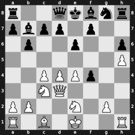 Bosna SuperGM 2000 – Round 9 – Bacrot, Etienne – 1/2-1/2 – Short, Nigel D – G42