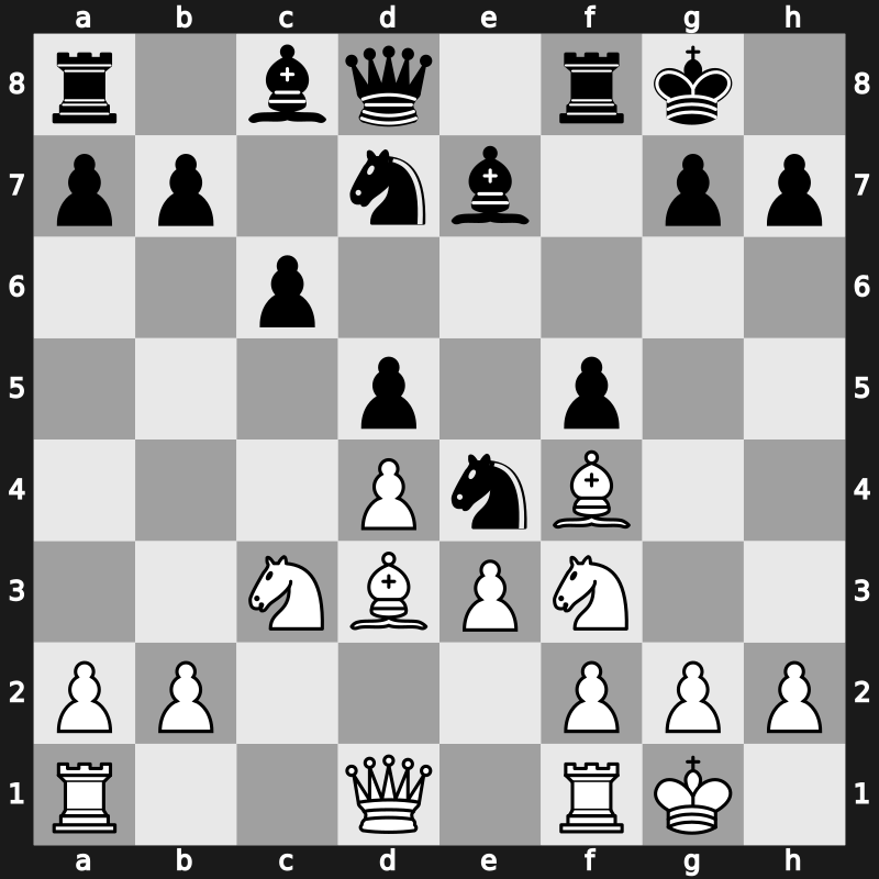 Corus 2000 – Round 7 – Kramnik, Vladimir – 1/2-1/2 – Nikolic, Predrag – G46