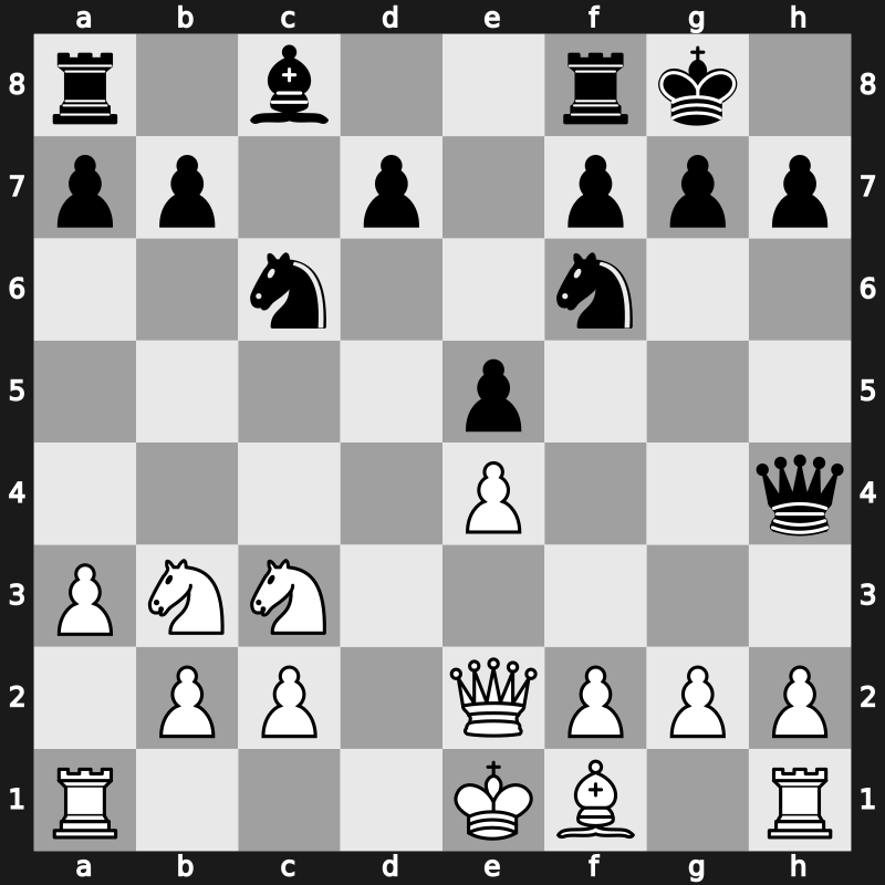 FIDE WCh KO 2000 – Round 2.5 – Short, Nigel D – 1/2-1/2 – Nataf, Igor-Alexandre – G89