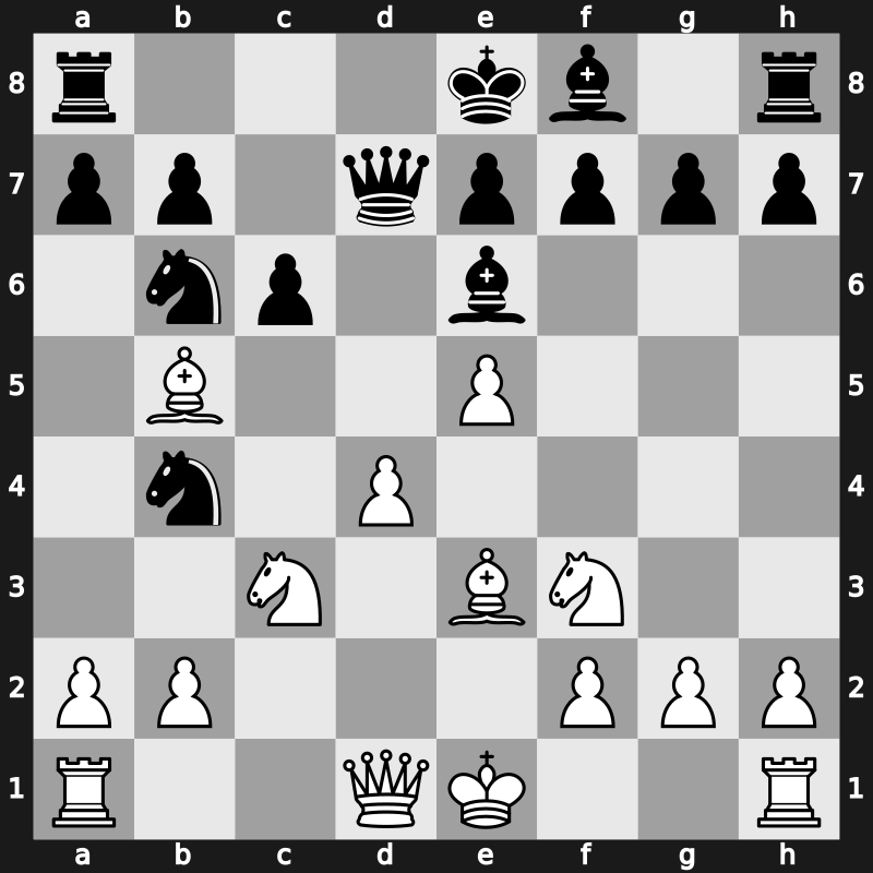 Amber Blindfold 1999 – Round 5 – Karpov, Anatoly – 1/2-1/2 – Nikolic, Predrag – G23