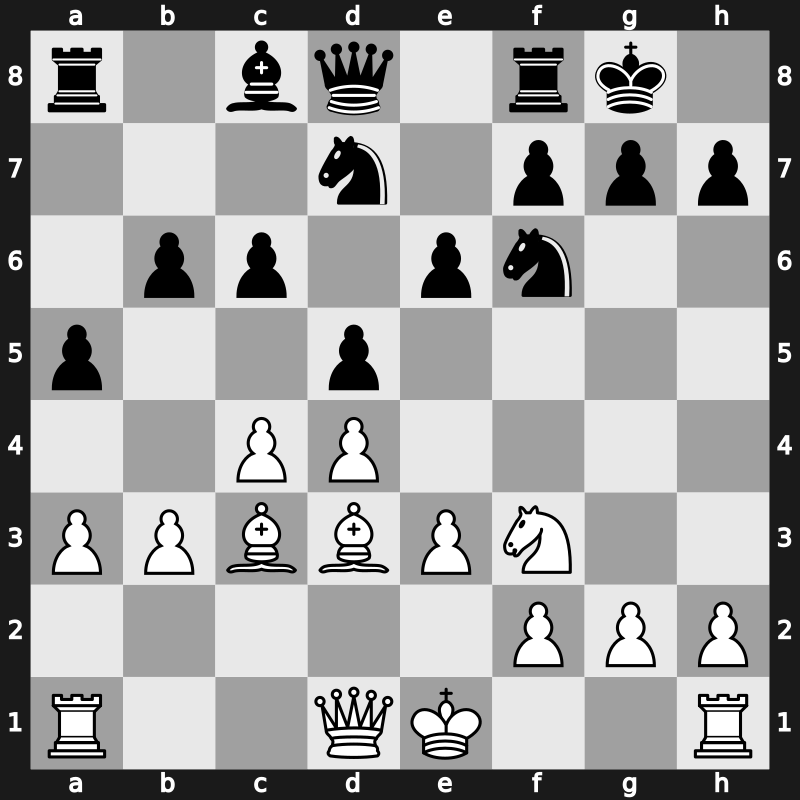 Amber Blindfold 1999 – Round 7 – Kramnik, Vladimir – 1-0 – Piket, Jeroen – G33