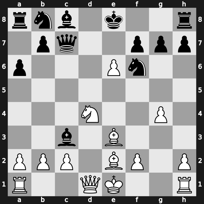 Amber Rapidplay 1999 – Round 3 – Ivanchuk, Vasyl – 1-0 – Gelfand, Boris – G17