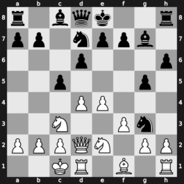 FIDE-Wch k.o. g/15+10 1999 – Round 1.6 – Tiviakov, Sergei – 0-1 – Gurevich, Dmitry – G5