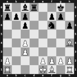 FIDE-Wch k.o. g/25+10 1999 – Round 2.3 – Yermolinsky, Alex – 0-1 – Rublevsky, Sergei – G9