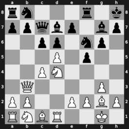 FIDE-Wch k.o. g/25+10 1999 – Round 2.4 – Korchnoi, Viktor – 0-1 – Dolmatov, Sergey – G21