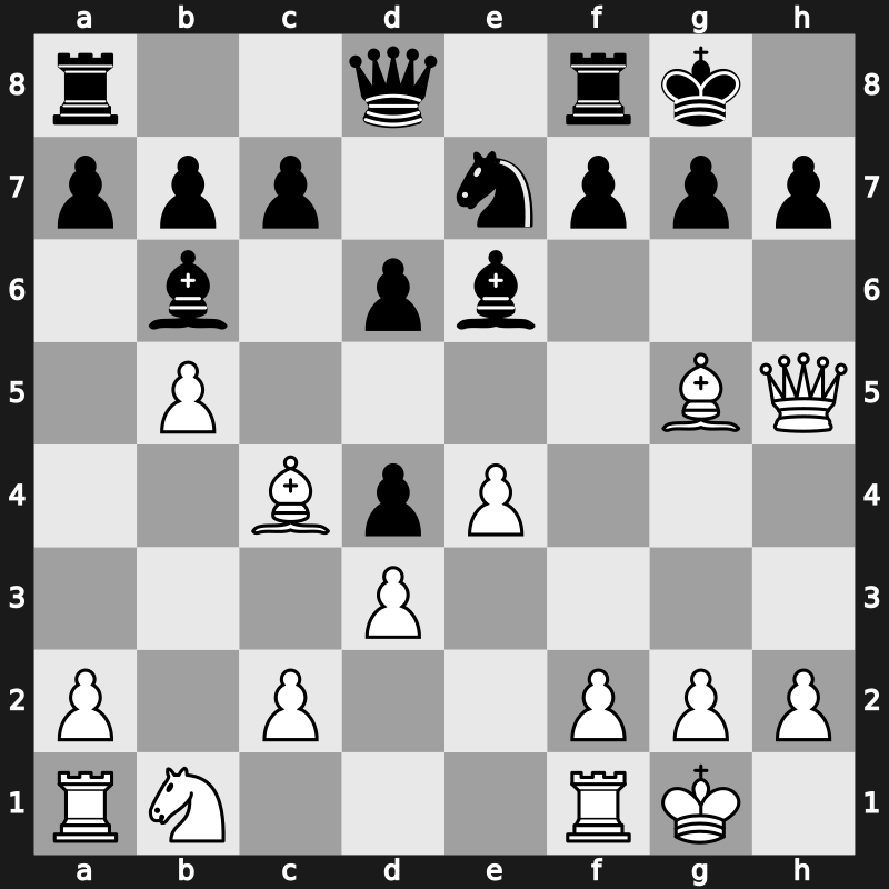 Frankfurt-West Masters 1999 – Round 3 – Morozevich, Alexander – 1/2-1/2 – Adams, Michael – G12