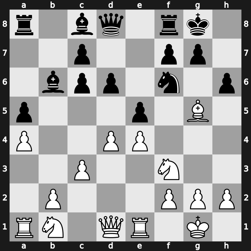 Frankfurt-West Masters 1999 – Round 6 – Lutz, Christopher – 0-1 – Leko, Peter – G21