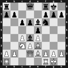 Frankfurt-West Masters 1999 – Round 7 – Polgar, Judit – 0-1 – Fritz 6 – G23