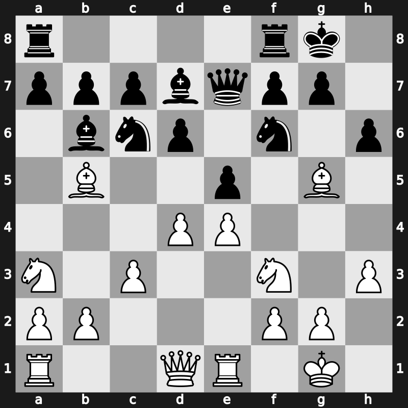 Frankfurt-West Masters 1999 – Round 9 – Polgar, Judit – 1-0 – Svidler, Peter – G34