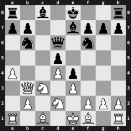 Frankfurt-West Masters 1999 – Round 12 – Svidler, Peter – 1-0 – Fritz 6 – G43