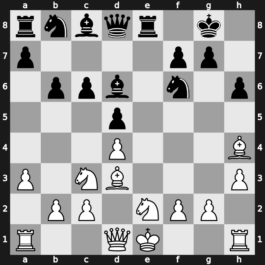 Frankfurt-West Masters 1999 – Round 13 – Morozevich, Alexander – 1/2-1/2 – Fritz 6 – G47