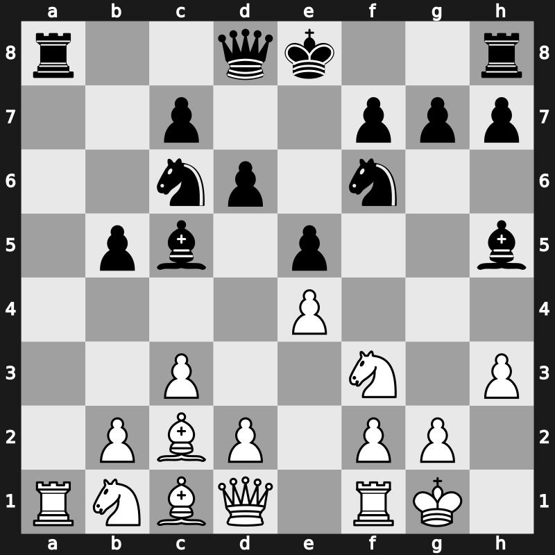 Frankfurt-West Masters 1999 – Round 13 – Adams, Michael – 1/2-1/2 – Svidler, Peter – G50