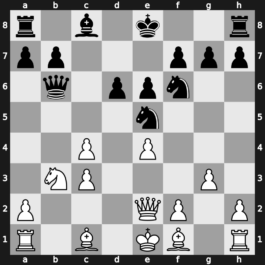 Hoogovens 1999 – Round 4 – Ivanchuk, Vasyl – 1-0 – Sokolov, Ivan. – G26