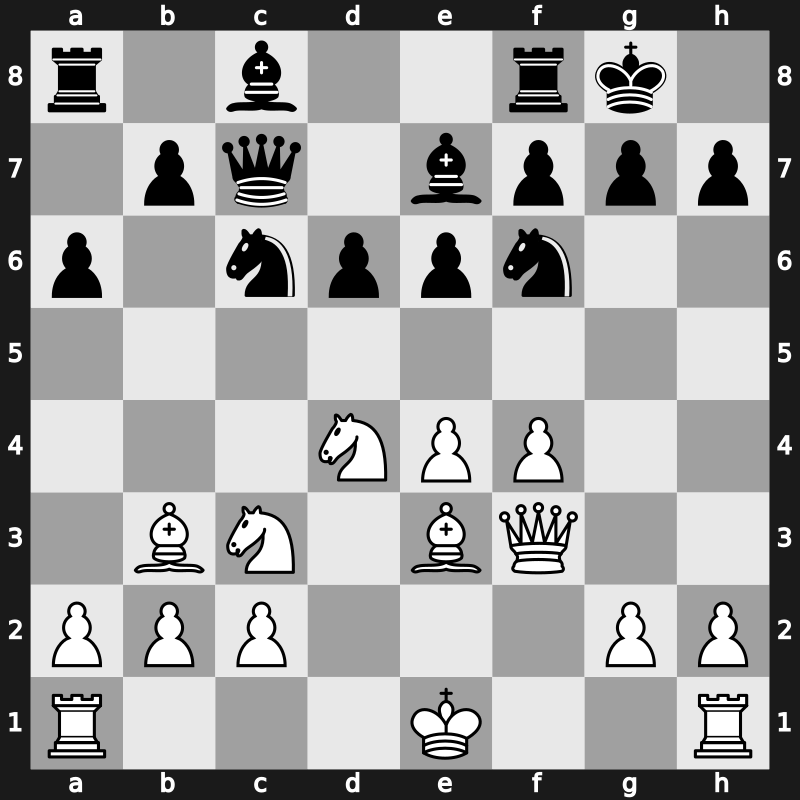 Hoogovens 1999 – Round 5 – Reinderman, Dimitri – 0-1 – Kasparov, Garry – G30