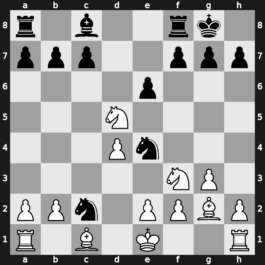 Hoogovens 1999 – Round 10 – Van Wely, Loek – 0-1 – Sokolov, Ivan. – G61