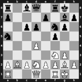 Hoogovens Blitz 1999 – Round 2 – Kramnik, Vladimir – 1-0 – Reinderman, Dimitri – G8