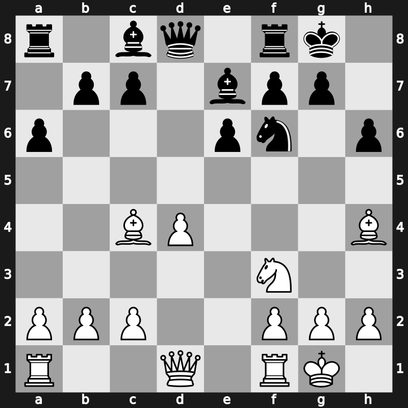 Amber Blindfold 1998 – Round 4 – Shirov, Alexei – 1/2-1/2 – Ljubojevic, Ljubomir – G9