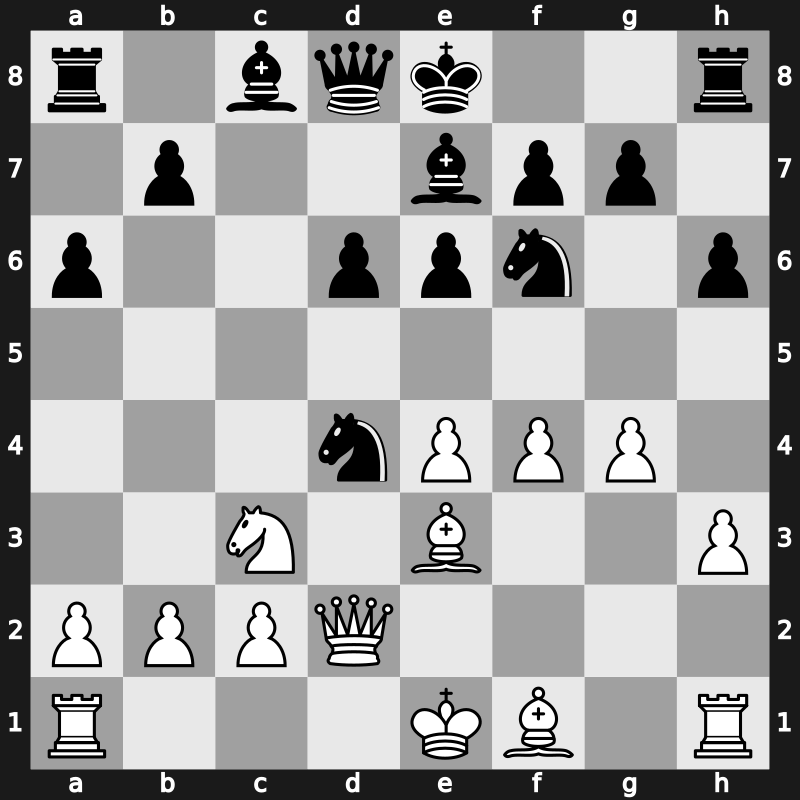 Dortmund 1998 – Round 4 – Anand, Viswanathan – 1/2-1/2 – Ivanchuk, Vasyl – G13