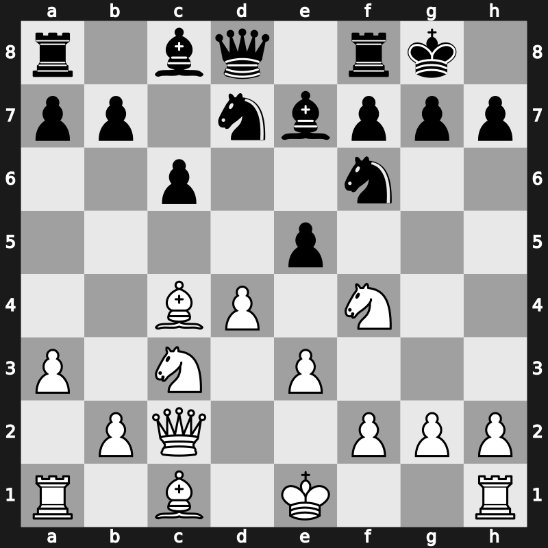 Dortmund 1998 – Round 5 – Shirov, Alexei – 0-1 – Kramnik, Vladimir – G19