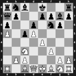 Hoogovens Blitz 1998 – Round 1 – Adams, Michael – 0-1 – Shirov, Alexei – G1