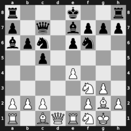Kosmos m 5&prime; 1998 – Round 3 – Kasparov, Garry – 1/2-1/2 – Kramnik, Vladimir – G3