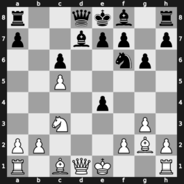 Kosmos m 5&prime; 1998 – Round 7 – Kasparov, Garry – 1/2-1/2 – Kramnik, Vladimir – G7
