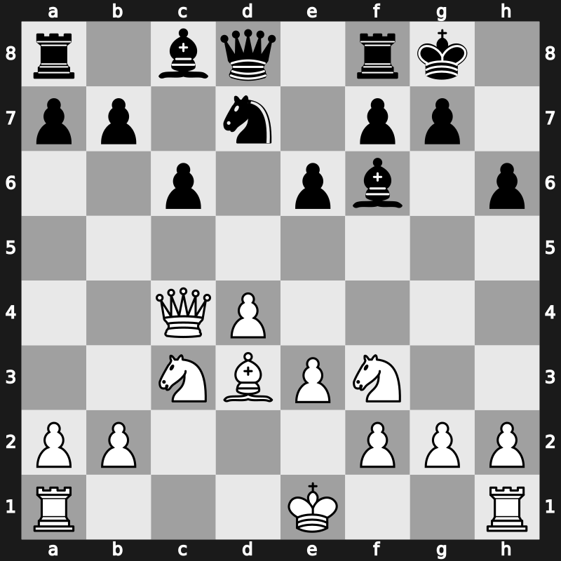 Tilburg Fontys 1998 – Round 3 – Kramnik, Vladimir – 1-0 – Lautier, Joel – G7