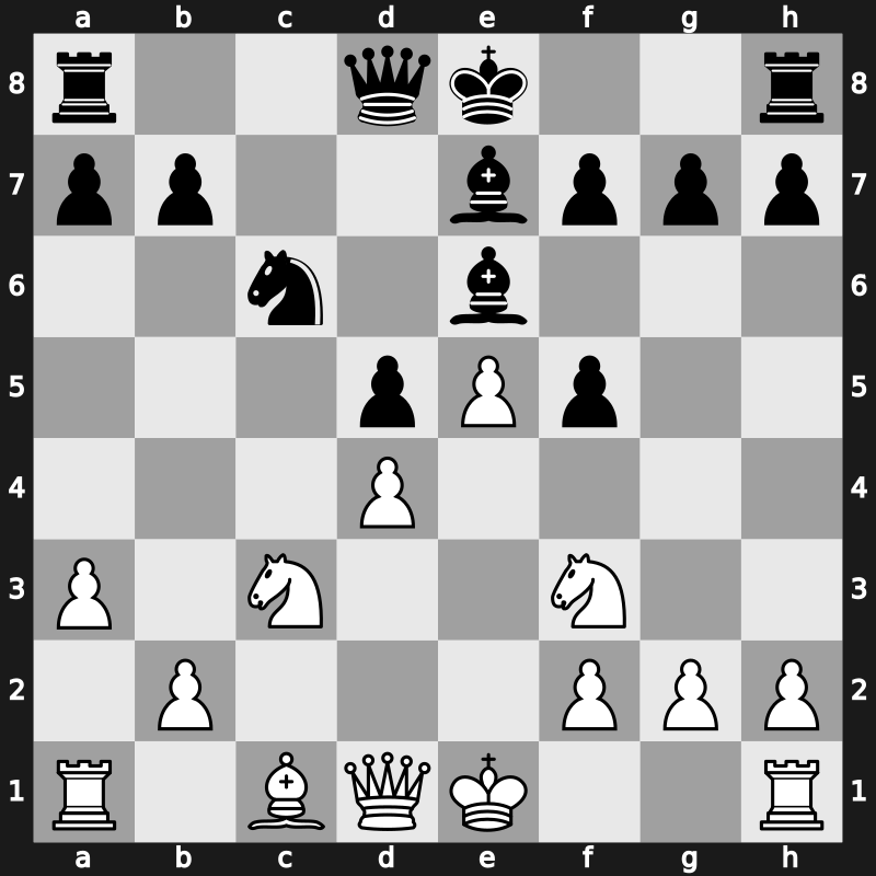 Amber-blind 6th 1997 – Round 4 – Nikolic, Predrag – 1-0 – Andersson, Ulf 1949 – G12
