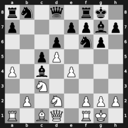 Amber-blind 6th 1997 – Round 4 – Piket, Jeroen – 1/2-1/2 – Van Wely, Loek – G13