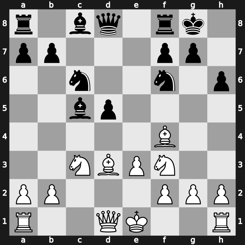 Amber-blind 6th 1997 – Round 5 – Karpov, Anatoly – 1/2-1/2 – Ljubojevic, Ljubomir – G18