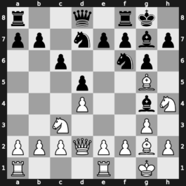 Amber-blind 6th 1997 – Round 5 – Ivanchuk, Vasyl – 1/2-1/2 – Topalov, Veselin – G19