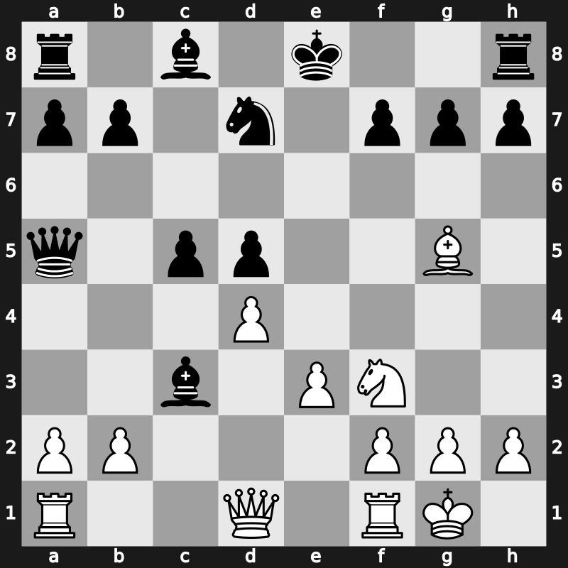 Amber-rapid 6th 1997 – Round 6 – Van Wely, Loek – 1/2-1/2 – Kramnik, Vladimir – G31