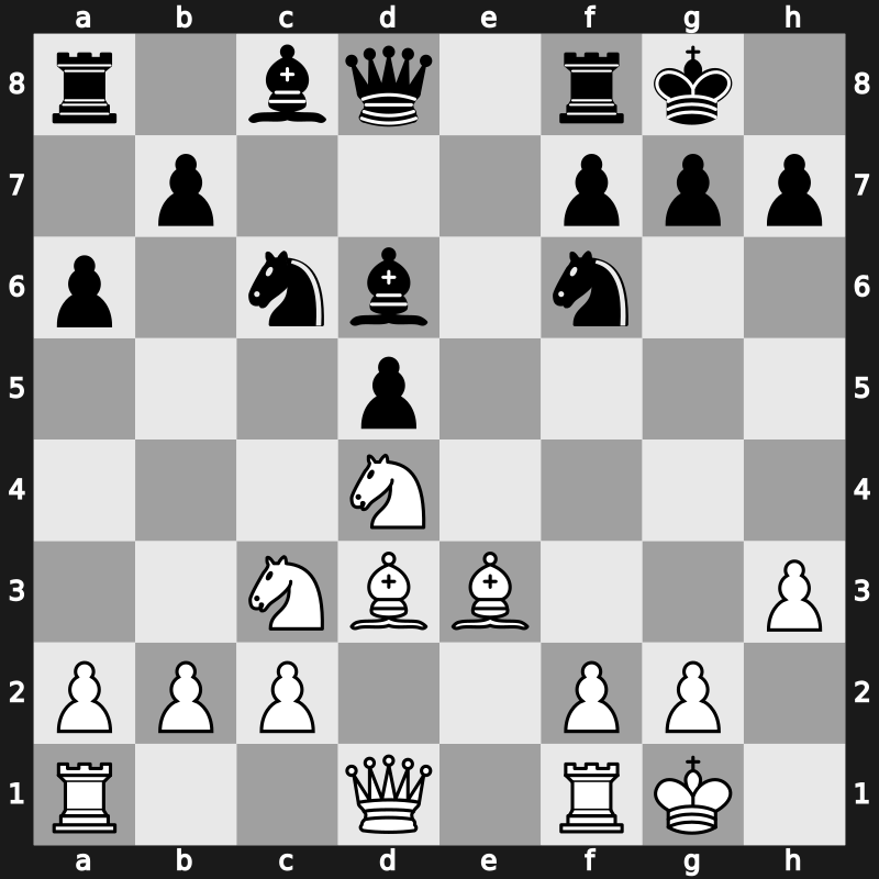 Amber-rapid 6th 1997 – Round 11 – Topalov, Veselin – 1-0 – Andersson, Ulf 1949 – G59
