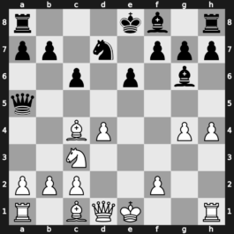 Credit Suisse 1997 – Round 1 – Anand, Viswanathan – 1-0 – Lautier, Joel – G2