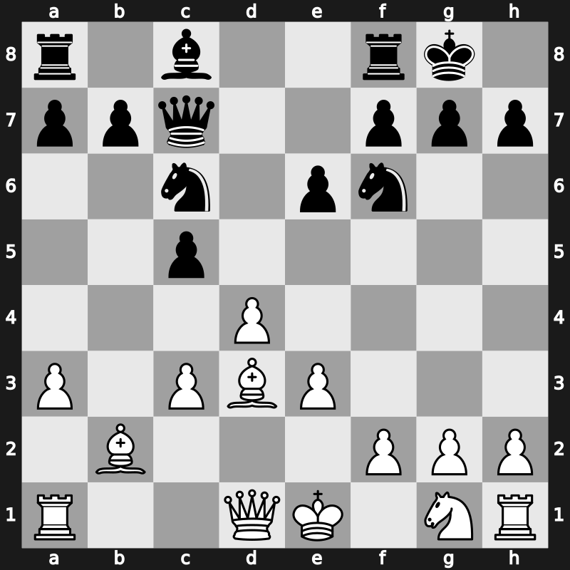 Credit Suisse 1997 – Round 10 – Milov, Vadim – 1/2-1/2 – Lautier, Joel – G21