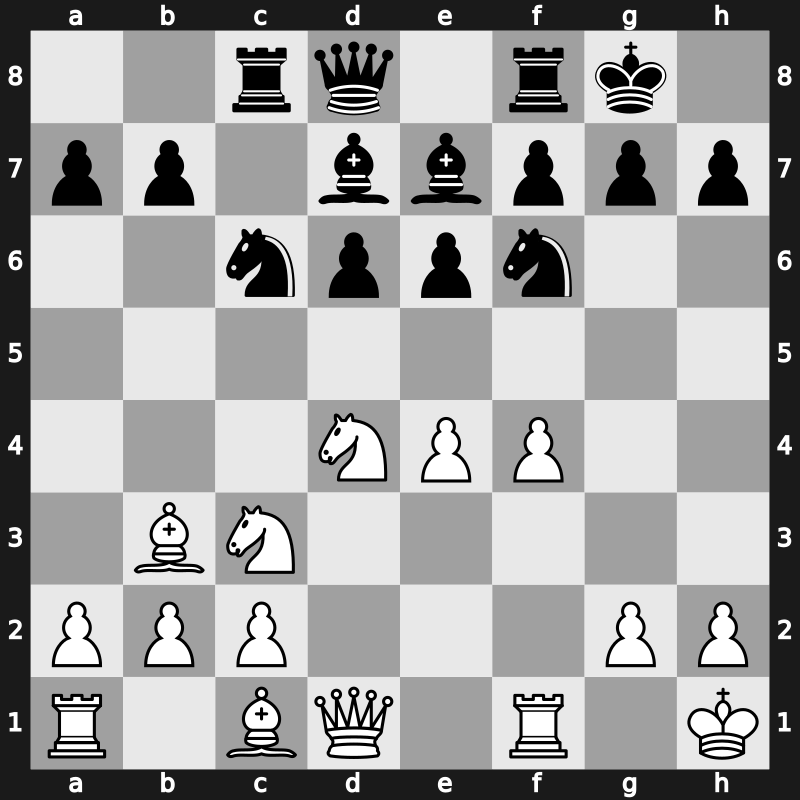 FIDE-Wch k.o. 1997 – Round 2.1 – Kaidanov, Gregory – 1/2-1/2 – Zvjaginsev, Vadim – G67