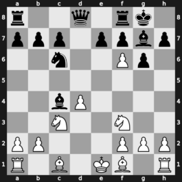 Investbanka, Belgrade YUG 1997 – Round 9 – Kramnik, Vladimir – 1/2-1/2 – Ivanchuk, Vasyl – G16